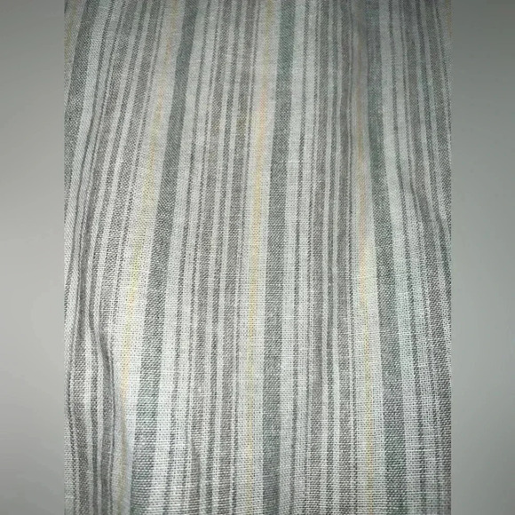 Bisouxx striped high - Low sleeveless wrap dress Sz Large - Picture 5 of 16